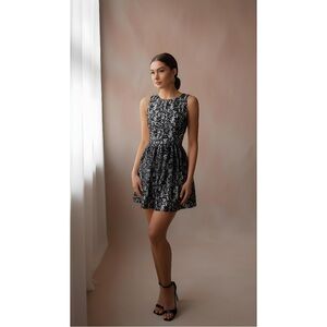 H&M Black Floral Lace Dress
Size S